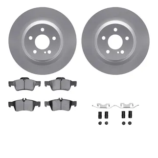 R1 Concepts WDUH1-63195 Carbon Series Brake Rotors W/ 5000 Oep Brake Pads & Hdw